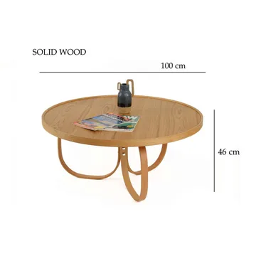 Kunti Soffbord 100 cm - Natur - Möbler - Bord & matgrupp - Soffbord