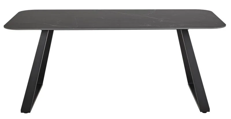 Kylenor Matbord 180 cm Rektangulär - Svart - Möbler - Bord & matgrupp - Matbord & köksbord