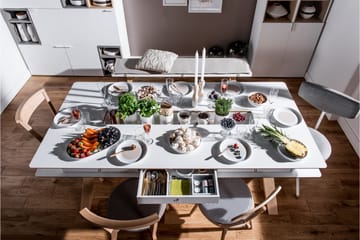 Låda till bord 4You Vit/Trä/Natur - VOX - Möbler - Bord & matgrupp - Bordstillbehör