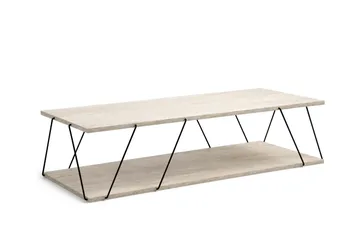 Labranda Soffbord 120 cm - Svart/Marmor - Möbler - Bord & matgrupp - Marmorbord