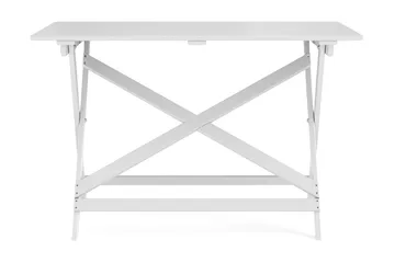 Landet Rektangulärt Matbord utomhus 118x70x74 cm i akacia trä - Vit - Utemöbler & utemiljö - Utebord & trädgårdsbord - Matbord utomhus