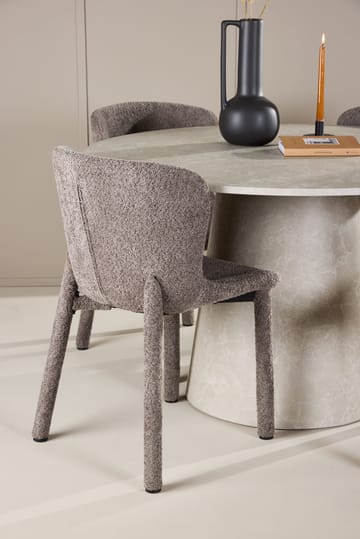 Lanzo Matbord 120 cm Rund med 4 Astoria Matstol - Möbler - Bord & matgrupp - Matgrupp