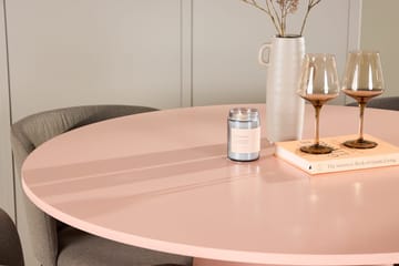 Lanzo Matbord 120 cm Rund med 4 Edina Matstol - Möbler - Bord & matgrupp - Matgrupp