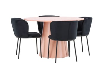 Orange - Svart, peach