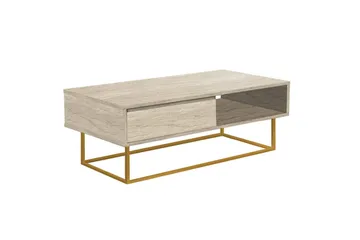 Laxus Soffbord 120 cm - Beige - Möbler - Bord & matgrupp - Soffbord