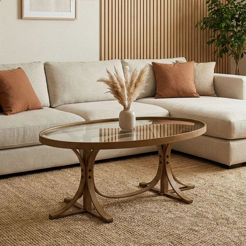 Lirena Soffbord 112 cm - Valnöt - Möbler - Bord & matgrupp - Soffbord