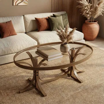 Lirena Soffbord 112 cm - Valnöt - Möbler - Bord & matgrupp - Soffbord