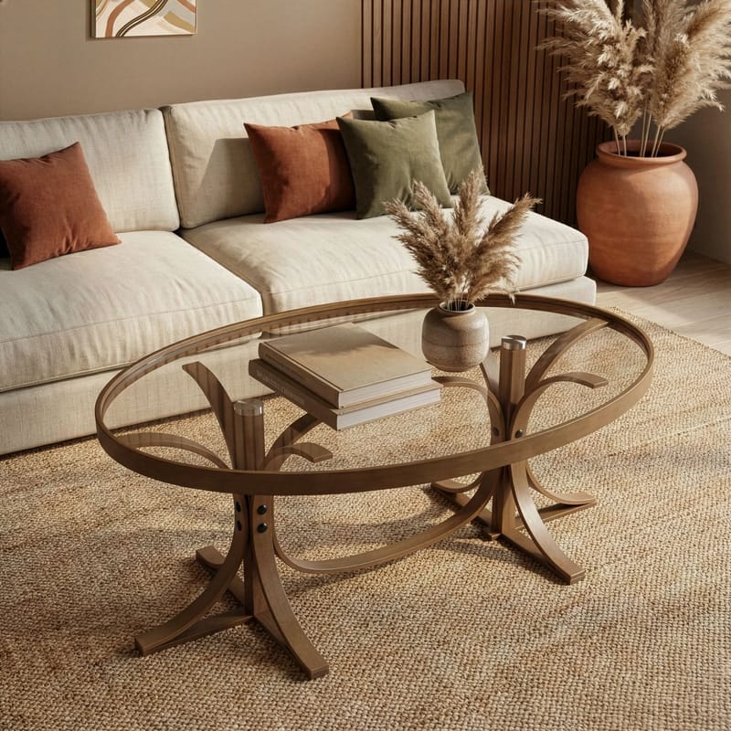 Lirena Soffbord 112 cm - Valnöt - Möbler - Bord & matgrupp - Soffbord