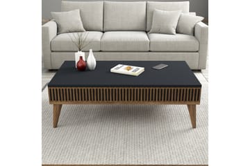 Lissione Soffbord 105 cm - Valnöt/Antracit - Möbler - Bord & matgrupp - Soffbord