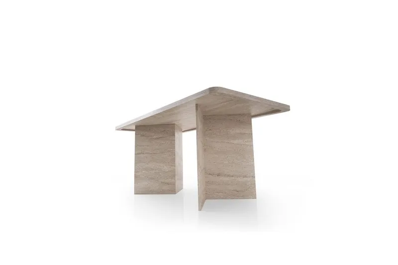 Loftia Matbord 180 cm Rektangulär - Travertine - Möbler - Bord & matgrupp - Matbord & köksbord