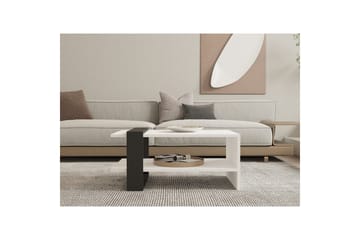 Lorva Soffbord 80 cm - Antracit/Vit - Möbler - Bord & matgrupp - Soffbord