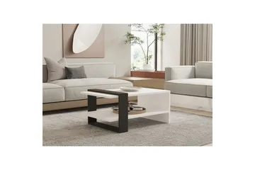 Lorva Soffbord 80 cm - Antracit/Vit - Möbler - Bord & matgrupp - Soffbord