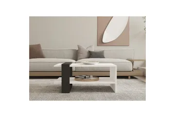 Lorva Soffbord 80 cm - Antracit/Vit - Möbler - Bord & matgrupp - Soffbord