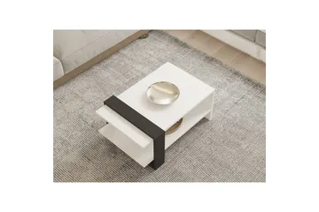 Lorva Soffbord 80 cm - Antracit/Vit - Möbler - Bord & matgrupp - Soffbord