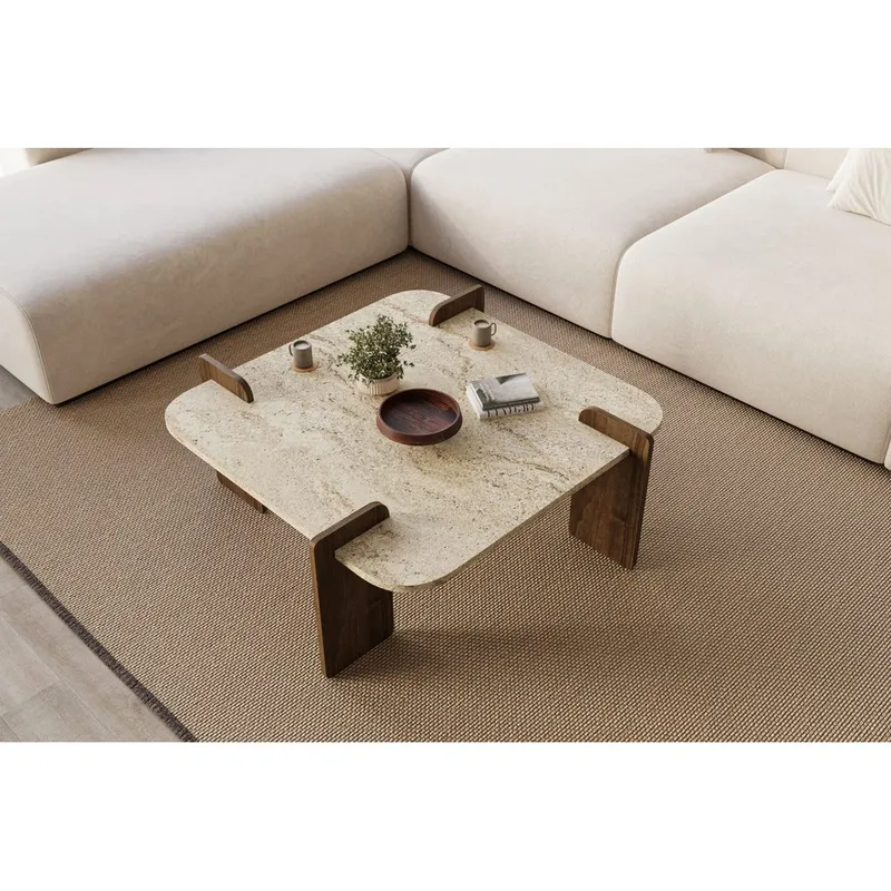 Lorvenor Soffbord 90 cm - Mörkbrun - Möbler - Bord & matgrupp - Soffbord