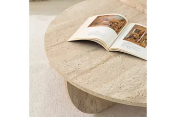 Louvrall Soffbord 90 cm - Beige - Möbler - Bord & matgrupp - Soffbord