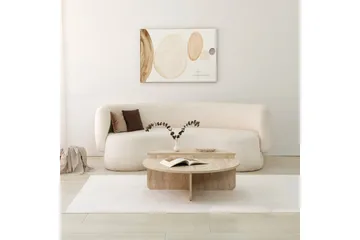 Louvrall Soffbord 90 cm - Beige - Möbler - Bord & matgrupp - Soffbord