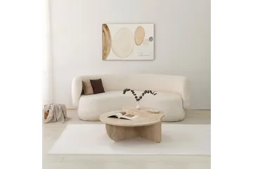 Louvrall Soffbord 90 cm - Beige - Möbler - Bord & matgrupp - Soffbord