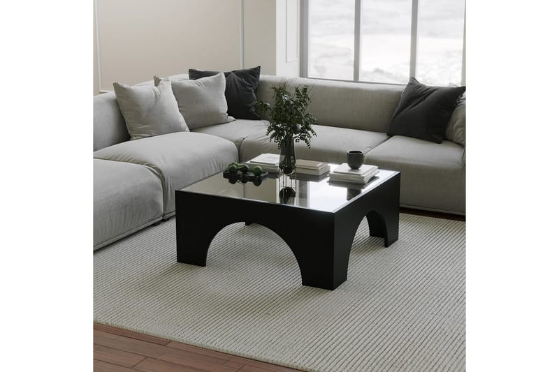 Lowan Soffbord 80 cm - Svart - Möbler - Bord & matgrupp - Soffbord