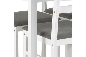 Lumino Matgrupp 110 cm + 4 st Matstolar - Vit - Möbler - Bord & matgrupp - Matgrupp