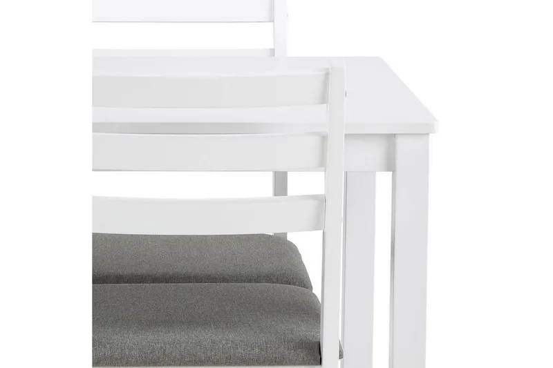 Lumino Matgrupp 110 cm + 4 st Matstolar - Vit - Möbler - Bord & matgrupp - Matgrupp