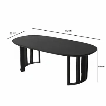 Lumor Soffbord 120x40x60 cm - Antracit - Möbler - Bord & matgrupp - Soffbord