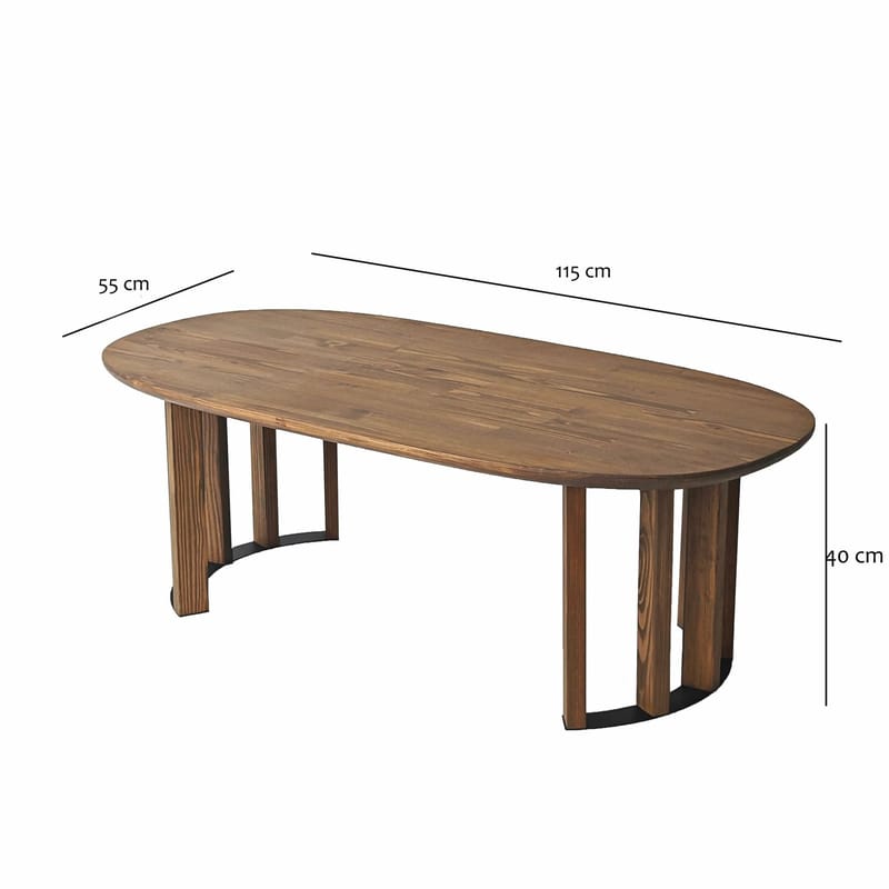 Lumor Soffbord 120x40x60 cm - Antracit - Möbler - Bord & matgrupp - Soffbord