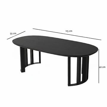 Lumor Soffbord 120x40x60 cm - Valnöt - Möbler - Bord & matgrupp - Soffbord