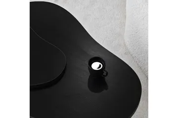 Lunor Asymmetriskt Soffbord 96 cm i Trä - Svart - Möbler - Bord & matgrupp - Soffbord