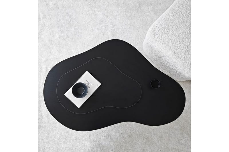 Lunor Asymmetriskt Soffbord 96 cm i Trä - Svart - Möbler - Bord & matgrupp - Soffbord
