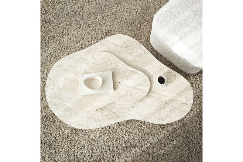Lunor Soffbord 105 cm - Beige - Möbler - Bord & matgrupp - Soffbord