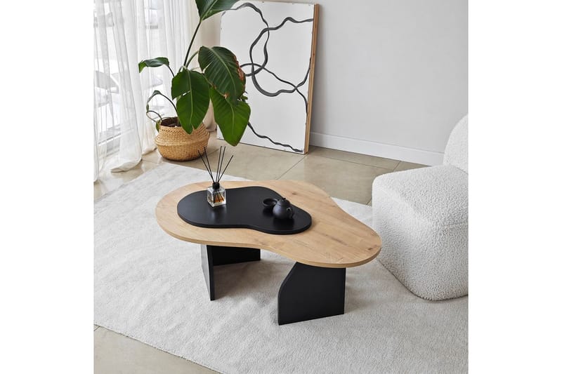 Lunor Soffbord 105 cm - Svart - Möbler - Bord & matgrupp - Soffbord