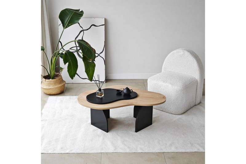 Lunor Soffbord 105 cm - Svart - Möbler - Bord & matgrupp - Soffbord