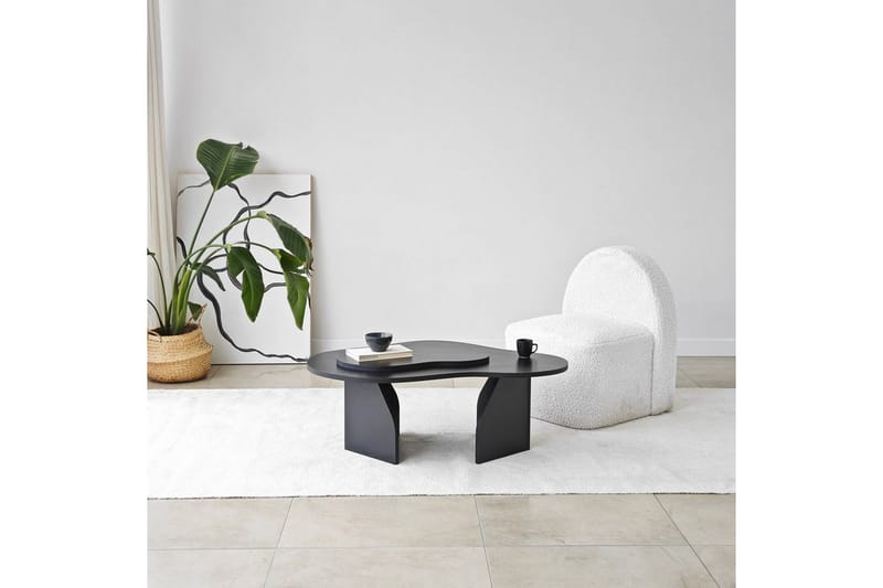 Lunor Soffbord 105 cm - Svart - Möbler - Bord & matgrupp - Soffbord