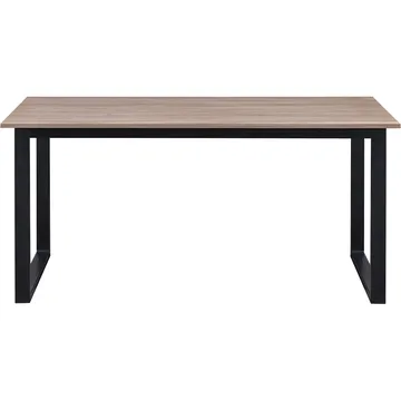 Luton Matbord 160x90 cm - Ek och svart - Möbler - Bord & matgrupp - Matbord & köksbord