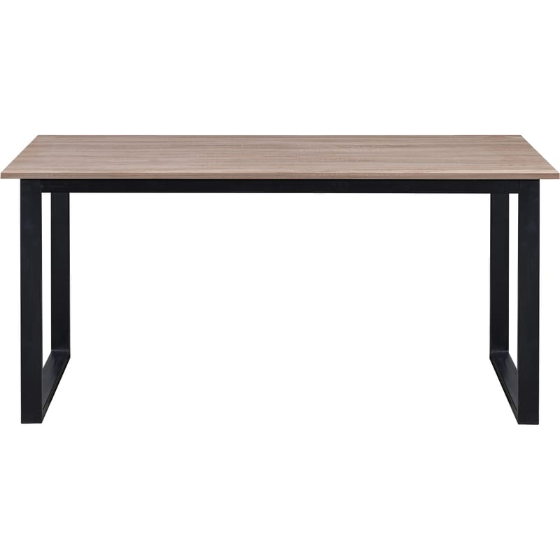 Luton Matbord 160x90 cm - Ek och svart - Möbler - Bord & matgrupp - Matbord & köksbord