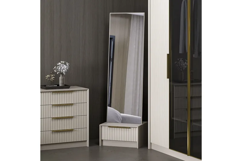 Luxe Sminkbord 54 cm Stone - Stone - Möbler - Bord & matgrupp - Sminkbord & toalettbord