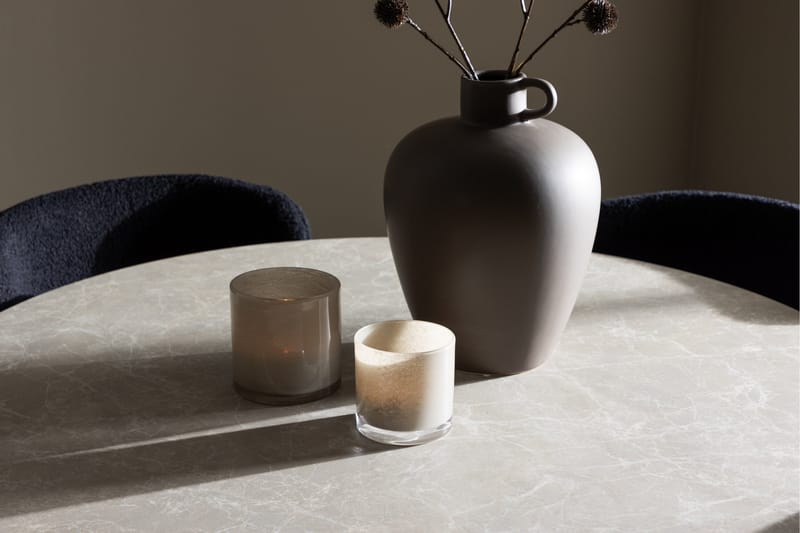 Lycke Matgrupp 110 cm Rund med 4 Modesto stolar - Beige/Svart - Möbler - Bord & matgrupp - Matgrupp