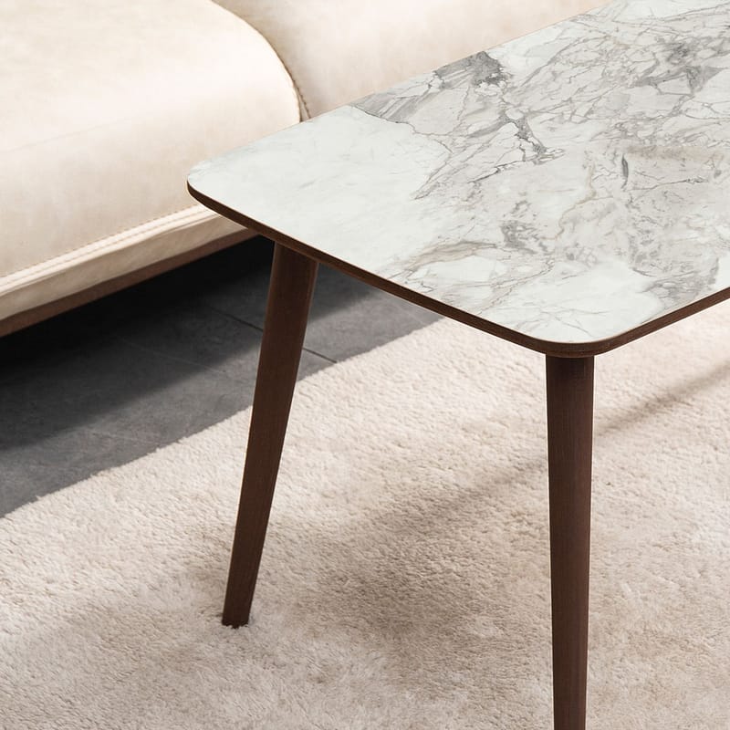 Lyvenn Soffbord 100 cm Rektangulär - Vit - Möbler - Bord & matgrupp - Soffbord