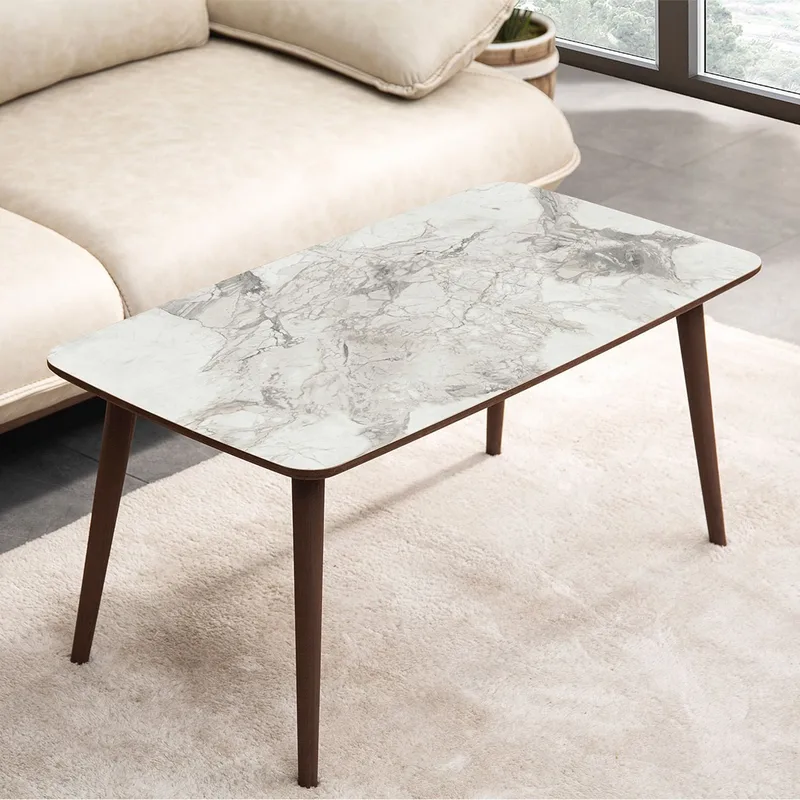 Lyvenn Soffbord 100 cm Rektangulär - Vit - Möbler - Bord & matgrupp - Soffbord