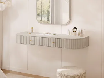 Maggio Sminkbord 123 cm - beige - Möbler - Bord & matgrupp - Sminkbord & toalettbord