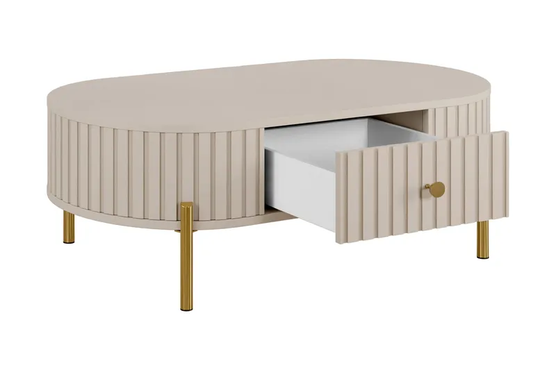 Maggio Soffbord 100x55 cm - Vit - Möbler - Bord & matgrupp - Soffbord