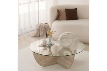 Makhan Soffbord 90 cm - Beige - Möbler - Bord & matgrupp - Soffbord