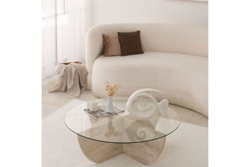 Makhan Soffbord 90 cm - Beige - Möbler - Bord & matgrupp - Soffbord