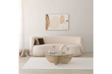 Makhan Soffbord 90 cm - Beige - Möbler - Bord & matgrupp - Soffbord