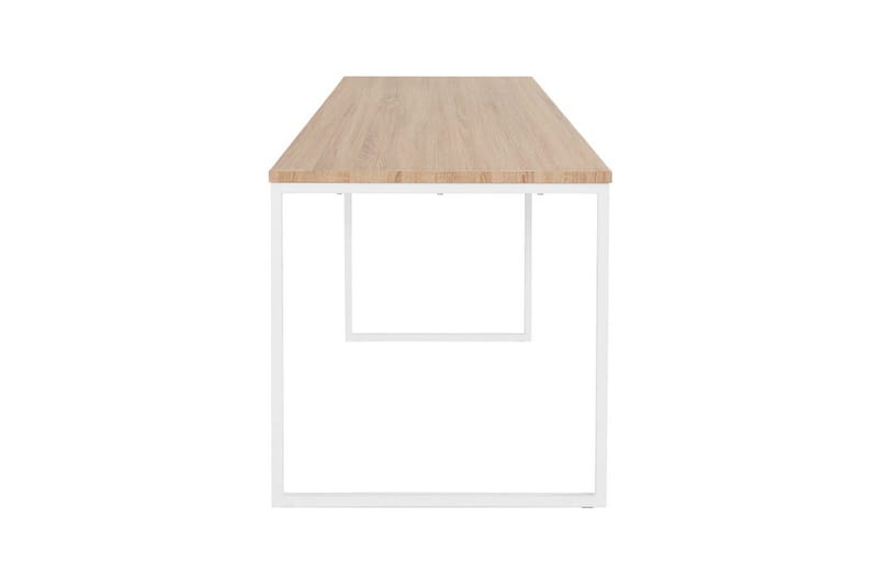 Mali Rektangulärt Matbord 180 cm i Trä med Ekutseende - Vit|Beige - Möbler - Bord & matgrupp - Matbord & köksbord