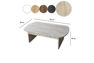 Malo Soffbord 105 cm - Beige - Möbler - Bord & matgrupp - Soffbord