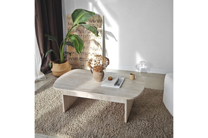 Malo Soffbord 105 cm - Beige - Möbler - Bord & matgrupp - Soffbord