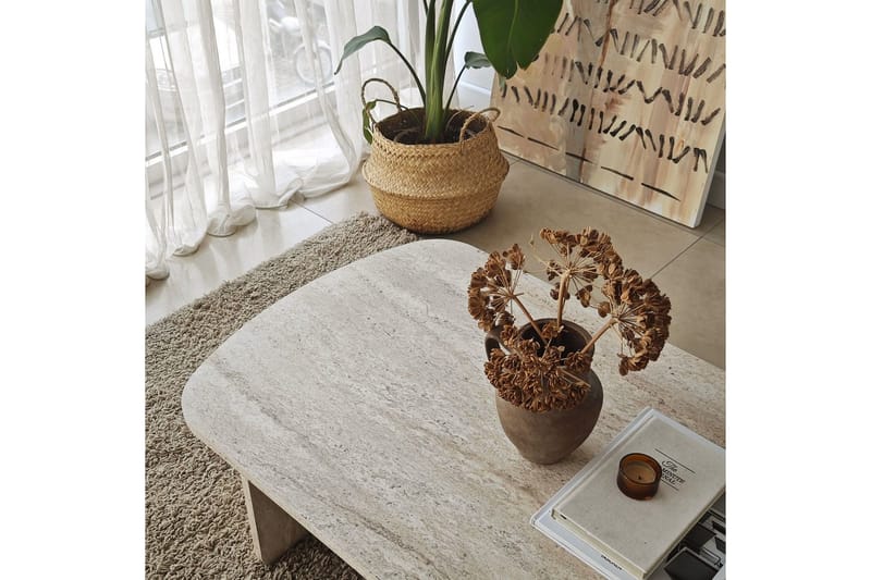 Malo Soffbord 105 cm - Beige - Möbler - Bord & matgrupp - Soffbord