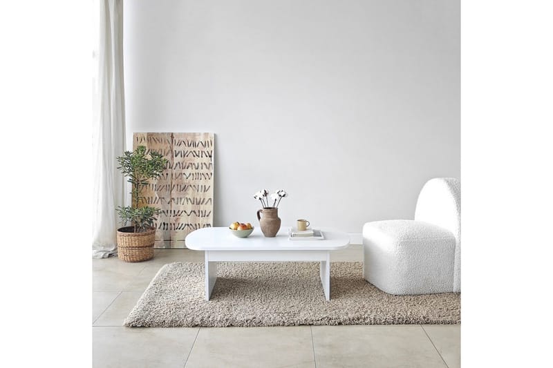 Malo Soffbord 105 cm - Vit - Möbler - Bord & matgrupp - Soffbord
